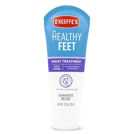 OKEEFFES For Healthy Feet White Night Treatment Foot Cream 3 oz K3201502